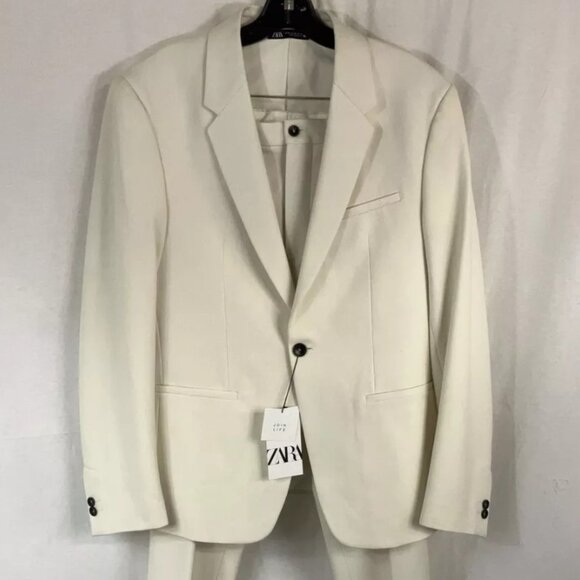 ZARA THE PANAMA SUIT セットアップ　L Zara | Suits & Blazers | Zara Mens The Panama Suit | Poshmark